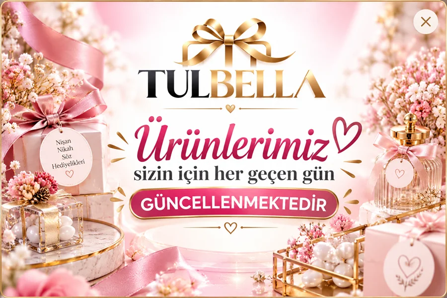 TulBella Hediyelik | Kişiselleştirilmiş Özel Gün ve Hac Ürünleri duyuru görseli